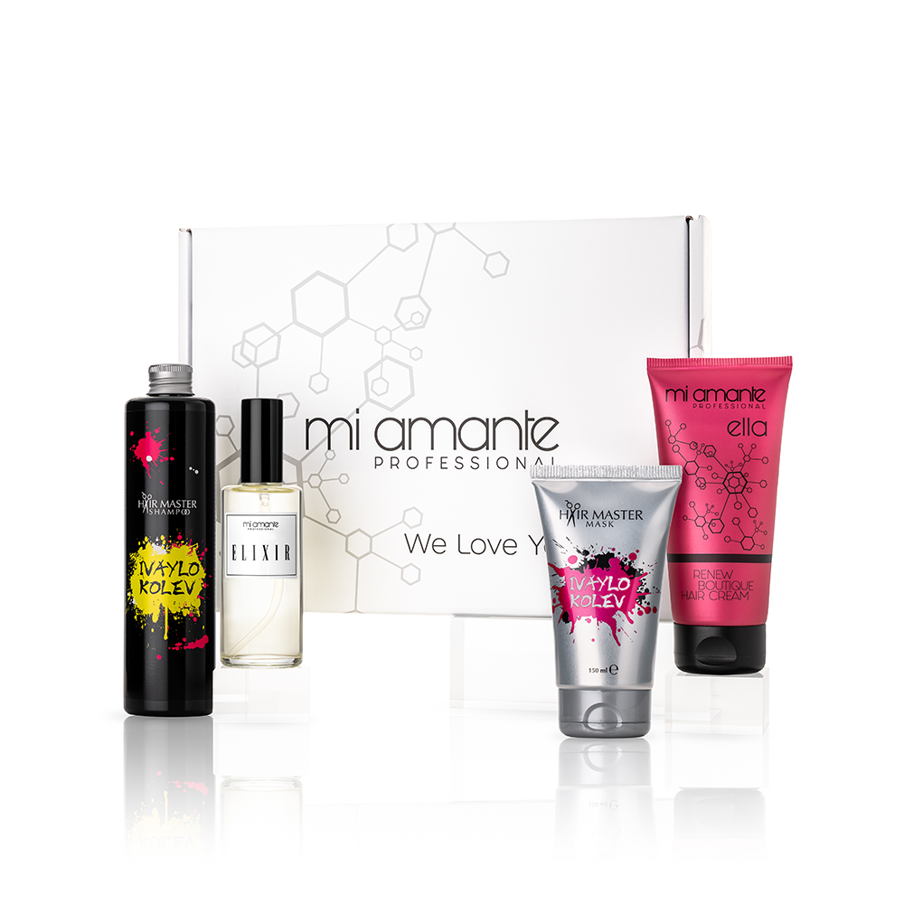 Komplettpflege-Set für Haare Ivailo Kolev und Mi Amante