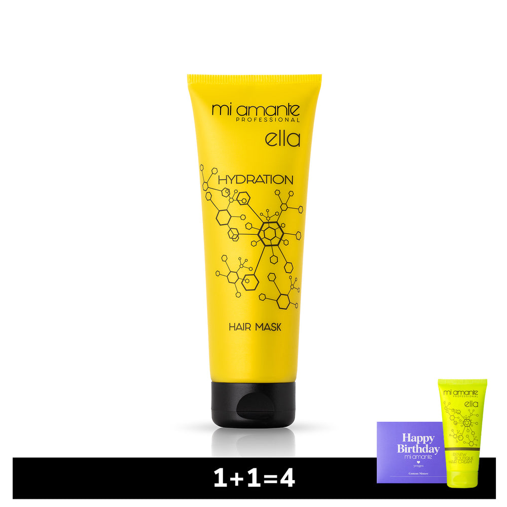 Feuchtigkeitsspendende Haarmaske Mi Amante Hydration Ella 250 ml.