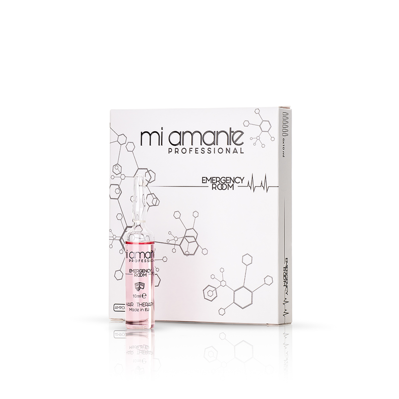 Wiederherstellende Ampullen für behandeltes Haar Mi Amante Emergency Room Ampoules 6x10 ml.
