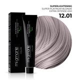 Mi Amante COLORI 12.01 Super Platinum Blonde Extra Intense Ash