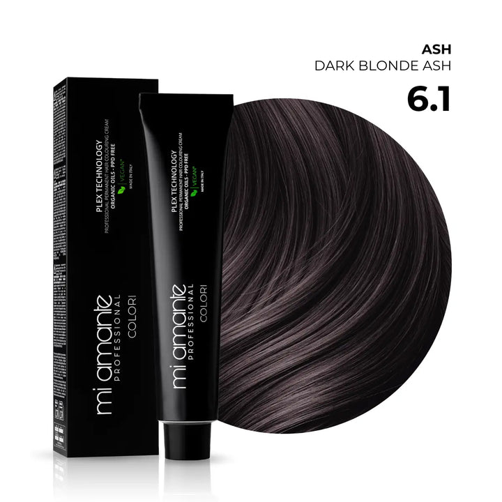 6.1 Dunkelblond Asch