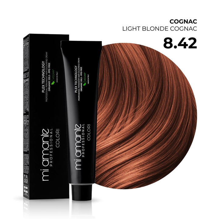 8.42 Hellblond Cognac