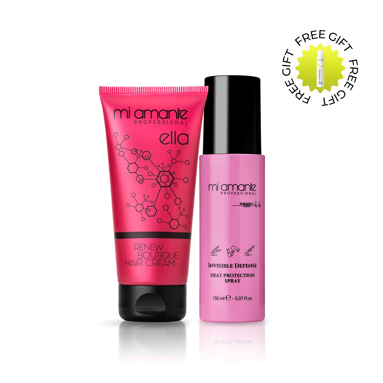 Hitzeschutzspray für Haare Mi Amante Invisible Defense 150 ml.